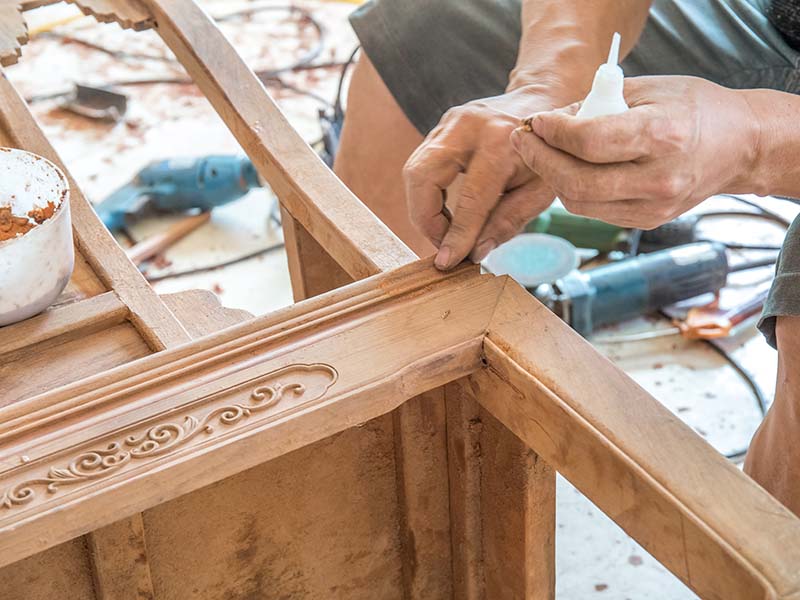 太康旧家具翻新改色怎么做